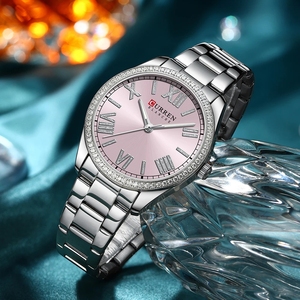 <span class=keywords><strong>Montre</strong></span>-bracelet CURREN 9088 pour <span class=keywords><strong>femme</strong></span>, <span class=keywords><strong>mouvement</strong></span> à quartz original, or, décontractée, de luxe, pour les loisirs, Reloj - Product Image 3