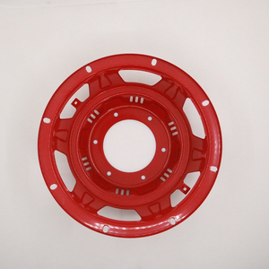 Cadre de haut-parleur rouge de 8 pouces en fer pour voiture, accessoires et pièces de haut-parleur, vente chaude - Product Image 4