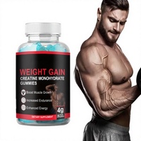 Gommes adultes à prise de poids Créatine Monohydrate Booster la croissance musculaire Augmentation de l'endurance Énergie