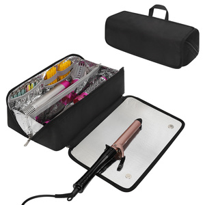 กระเป๋าจัดระเบียบอุปกรณ์ทำผม ReIaveI 2 in 1 สำหรับที่หนีบผมตรง ที่ม้วนผม อุปกรณ์พกพาสำหรับการเดินทางสำหรับผู้หญิง - Product Image 1