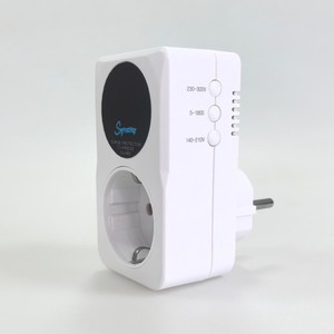 10-Year Factory New European Style Socket Voltage Protector Stabilizers Over/Under Voltage Indicator for TVs <b>Refrigerators</b> - Product Image 3