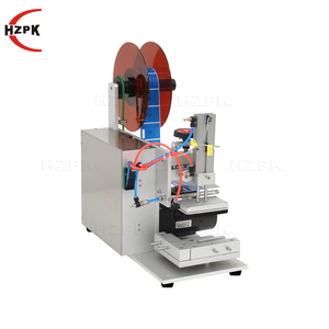 Hzpk bán tự động nhựa sơn móng tay phẳng vuông chai hộp bề mặt dính Nhãn dán nhãn Máy tính để bàn <span class=keywords><strong>labeler</strong></span> - Product Image 3