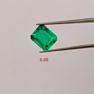 Piedra Preciosa Verde Cultivada en Laboratorio, Corte Personalizado en Múltiples Formas, Alta Claridad y Calidad, para Joyería Artesanal - Product Image 3