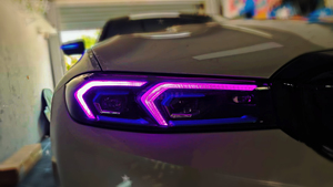 Modulo LED <span class=keywords><strong>RGB</strong></span> SJC DRL per Fari BMW Serie 3 G20 G28 2023+ Tutti i Colori Accessori Auto Giallo Rosso Verde Blu Ambra - Product Image 3