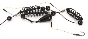 Ensemble <span class=keywords><strong>de</strong></span> pêche à <span class=keywords><strong>la</strong></span> <span class=keywords><strong>carpe</strong></span> européenne avec hameçon, plomb à ressort et cage à appât Dainel, plomb <span class=keywords><strong>de</strong></span> pêche en ligne. - Product Image 4