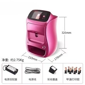 Nouvelle imprimante à ongles portable DIY 2024, imprimante numérique automatique pour nail art, robot imprimante à ongles, best-seller - Product Image 2