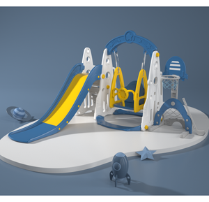 Juguetes para bebés en un pequeño parque de atracciones, varios juegos de interior, parque <span class=keywords><strong>infantil</strong></span>, Tobogán, <span class=keywords><strong>columpio</strong></span> <span class=keywords><strong>y</strong></span> tobogán de plástico para interiores para niños - Product Image 4