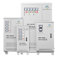 Régulateur de tension automatique Yueqing Weisen SBW-100KVA, stabilisateur de type servomoteur, courant alternatif triphasé, matériau en cuivre, 50/60Hz pour