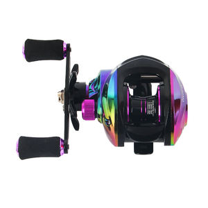 Ucuz 7:2:1 19 + 1 rulmanlar Baitcasting balıkçılık Reel 10KG Max sürükle kırılma döküm Reel tuzlu su balıkçılık tekerlek - Product Image 3