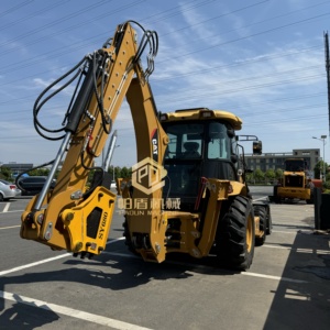 Mini-pelleuse sur chenilles d'occasion Cat 420F 420E, moteur en bon état, fabriquée au Japon, service après-vente 1 an - Product Image 3