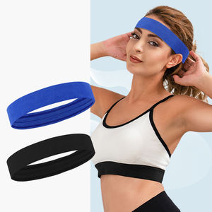 Bandeau d'entraînement <span class=keywords><strong>de</strong></span> performance avec deux guides <span class=keywords><strong>de</strong></span> transpiration en silicone, tissu <span class=keywords><strong>l</strong></span>éger et doux au toucher pour <span class=keywords><strong>l</strong></span>'entraînement et la course - Product Image 1