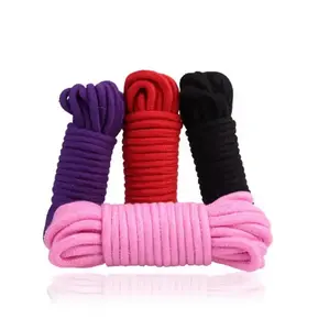 Nylon Wholesaler SM Bondage Restraints Exotic Sex Rope Female Sex SM Bondage Cotton Rope Ladies Sex Products For Couple