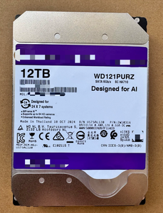 12TB 3.5 Inch HDD Internal Mechanical Hard Drive WD121PURZ Storage Disk for Server 12TB Hard Disk - Product Image 4