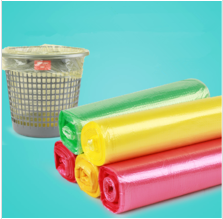 ถุงขยะ HDPE แบบมีฐานพับได้ รีไซเคิลได้ สำหรับใช้ในซูเปอร์มาร์เก็ตและงานนิทรรศการ - Product Image 4