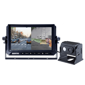 Système <span class=keywords><strong>de</strong></span> caméra <span class=keywords><strong>de</strong></span> <span class=keywords><strong>véhicule</strong></span> à double objectif IA (thermique et visible) avec écran 7'' <span class=keywords><strong>pour</strong></span> la détection des piétons, des véhicules et des animaux - Product Image 2