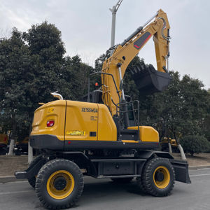 Marca superiore cina XE155WGA con 0.6 m3 nuovo 15 Ton escavatore ruota 15 Ton scavatrice ruote per la vendita - Product Image 1