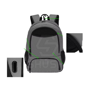 Sacs de football SHUSHI INTERNATIONAL de haute qualité bretelles personnalisées tissu polyester imperméable robuste Logo personnalisé - Product Image 1