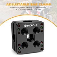 Support de fixation GPS NICECNC 12MM pour Yamaha XTZ 700 Tenere 700 2019-2021 2022 2023