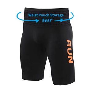 Shorts Deportivos de Cintura Alta con Logotipo Personalizado, Leggings Elásticos para Gimnasio, Shorts de Ciclismo para Mujer - Product Image 2