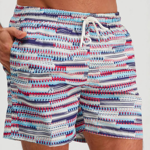 شورت سباحة رجالي مخصص سريع الجفاف للصيف، مريح وقابل للتنفس مع طباعة، شورت ركوب الأمواج مع حبل للربط للرجال - Product Image 5