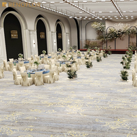 Personnalisé Bonne Qualité Design Moderne Salle De Banquet Axminster Tapis Lobby Mur à Mur Tapis Chambre D'hôtel pour Hôtel 5 Étoiles
