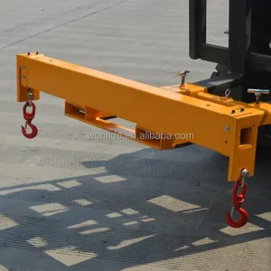 Xe nâng Gắn Spreader Beam/Ngã Ba Nâng Xe Tải Gắn Dầm Ngang Jib Nâng Tập Tin Đính Kèm