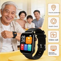 Reloj Inteligente para Comercio Internacional; con Ranura para Tarjeta SIM, Apto para Personas Mayores, con GPS, Antipérdida, Seguimiento de Ubicación y Monitor de Salud