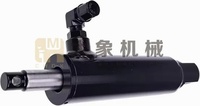 Cylindre hydraulique robuste à simple effet pour levage de charrue à neige à fixation par étrier