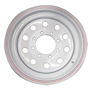 Jante de roue de remorque en acier 15x8.0 de <span class=keywords><strong>15</strong></span> <span class=keywords><strong>pouces</strong></span> du fabricant chinois 255/85R15 pneus agricoles compatibles avec les remorques de roue de haute qualité - Product Image 4