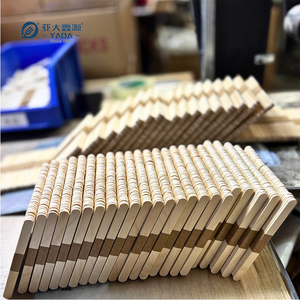 <span class=keywords><strong>Yada</strong></span> แท่งไอศกรีมไม้ธรรมชาติย่อยสลายได้ตามธรรมชาติขนาด114*10*2มม. พร้อมโลโก้ - Product Image 1