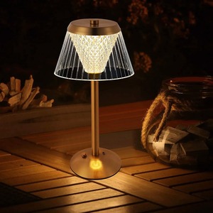 <b>LED</b> <b>Table</b> Lamp Retro Bar <b>Table</b> Lamp Restaurant Atmosphere Decorative Lights USB Rechargeable Wireless Night Light <b>Bedside</b> Lamp - Product Image 4