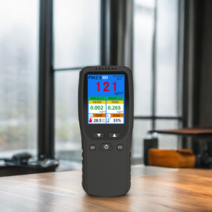 Medidor de Poluição do Ar Externo 8 em 1 Sensor Monitor de Qualidade do Ar Ambiente <span class=keywords><strong>Detector</strong></span> Analisadores de Gás para Leituras Precisas de Poluição - Product Image 3