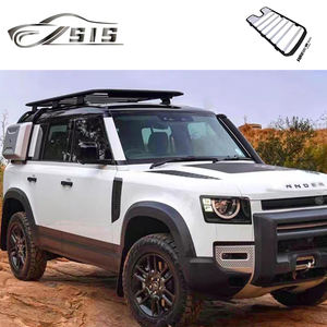 2020-2023 ans nouveau porte-bagages Defender <span class=keywords><strong>pour</strong></span> Defender 90/110/130 matériau en alliage d'aluminium sans poinçonnage porte-bagages <span class=keywords><strong>de</strong></span> <span class=keywords><strong>toit</strong></span> pièces extérieures - Product Image 1