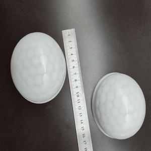 Q10050 en forma de cúpula Cuerpo Humano infrarrojos de 100mm de diámetro <span class=keywords><strong>sensor</strong></span> PIR de plástico de HDPE tipo de lente <span class=keywords><strong>fresnel</strong></span> 100x58mm focal longitud 50mm - Product Image 3