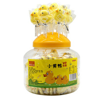 Sucette liquide au maïs fruité Petit Canard Jaune, bonbon tendance et très prisé, friandise douce pour enfants, bonbon du Nouvel An