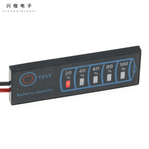 Indicateur de capacité de batterie DC5-30V 12.8V pour vélos électriques et scooters - Product Image 3
