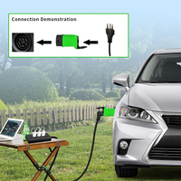 V2L GBT Déchargeur Adaptateur Prise Véhicule Côté BYD Zeekr MG EV Décharge Mâle 16A 3.5KW