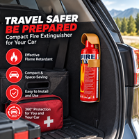 Extincteur à mousse portable 500 ml 1000 ml certifié CE pour voiture, maison, cuisine, OEM