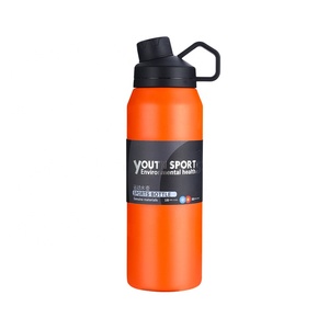 Termo al vacío de doble pared de acero inoxidable, botella térmica que mantiene el calor y el frío, 650ml, <span class=keywords><strong>1000ml</strong></span>, gran capacidad, 304 - Product Image 2