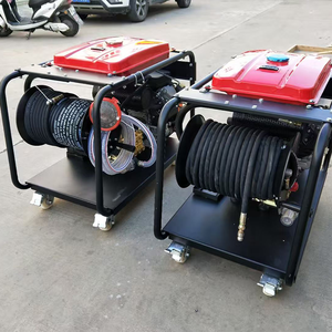Nouvelle machine de nettoyage de canalisations Qanho 27HP 200Bar 50L/Min à <span class=keywords><strong>essence</strong></span>/diesel, autopropulsée, garantie 1 an - Product Image 3