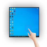 Écran LCD carré haute définition 22/33,2/44,9 pouces avec revêtement anti-reflet AG, partage de point d'accès Wi-Fi 2.1, grand angle de vision