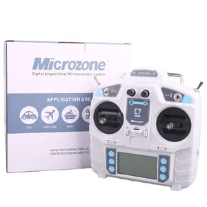 MicroZone MC7 MINI 2.4G denetleyici verici ile RC uçak Drone multirotor Helicop için E6R-E alıcı radyo sistemi