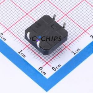 TS-1094-A10B2-D1 Tactile Switch Through hole-4P,12x12mm Switch Single Pole Single Throw Round Button 1.8N Through Hole - Product Image 2