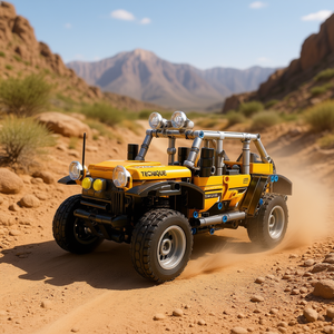 Technique Racing Car Construction 573 Pcs 4x4 Off Road Building <b>Blocks</b> Set - Product Image 3