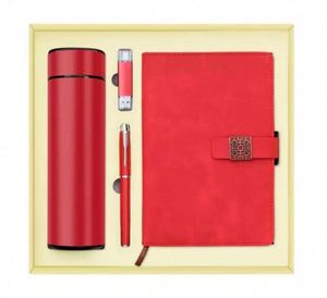 Customized Vip Elegant Promotion <b>Gift</b> Set Business Office Stationery Notebook <b>Gift</b> Set With Mouse Vacuum Mug Cooperate <b>Gift</b> Set - Product Image 1