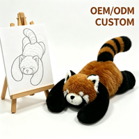 Peluche pingouin mignon avec bonnet et écharpe tricotés, poupée pingouin en peluche douce, cadeau de Noël et de l'hiver OEM ODM