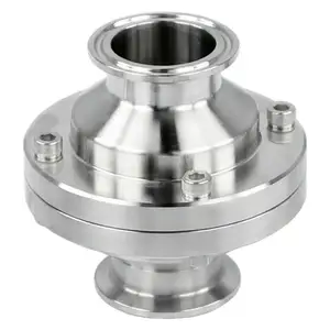 DONJOY food beverage one way valve middle flanged non return check valve sanitary check valve