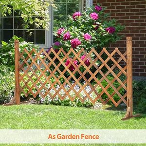 Clôture de jardin <span class=keywords><strong>en</strong></span> <span class=keywords><strong>bois</strong></span> <span class=keywords><strong>extensible</strong></span>, clôture accordéon autoportante, <span class=keywords><strong>treillis</strong></span> rétractable, panneaux de clôture <span class=keywords><strong>en</strong></span> <span class=keywords><strong>bois</strong></span>, barrière pour animaux de compagnie - Product Image 2