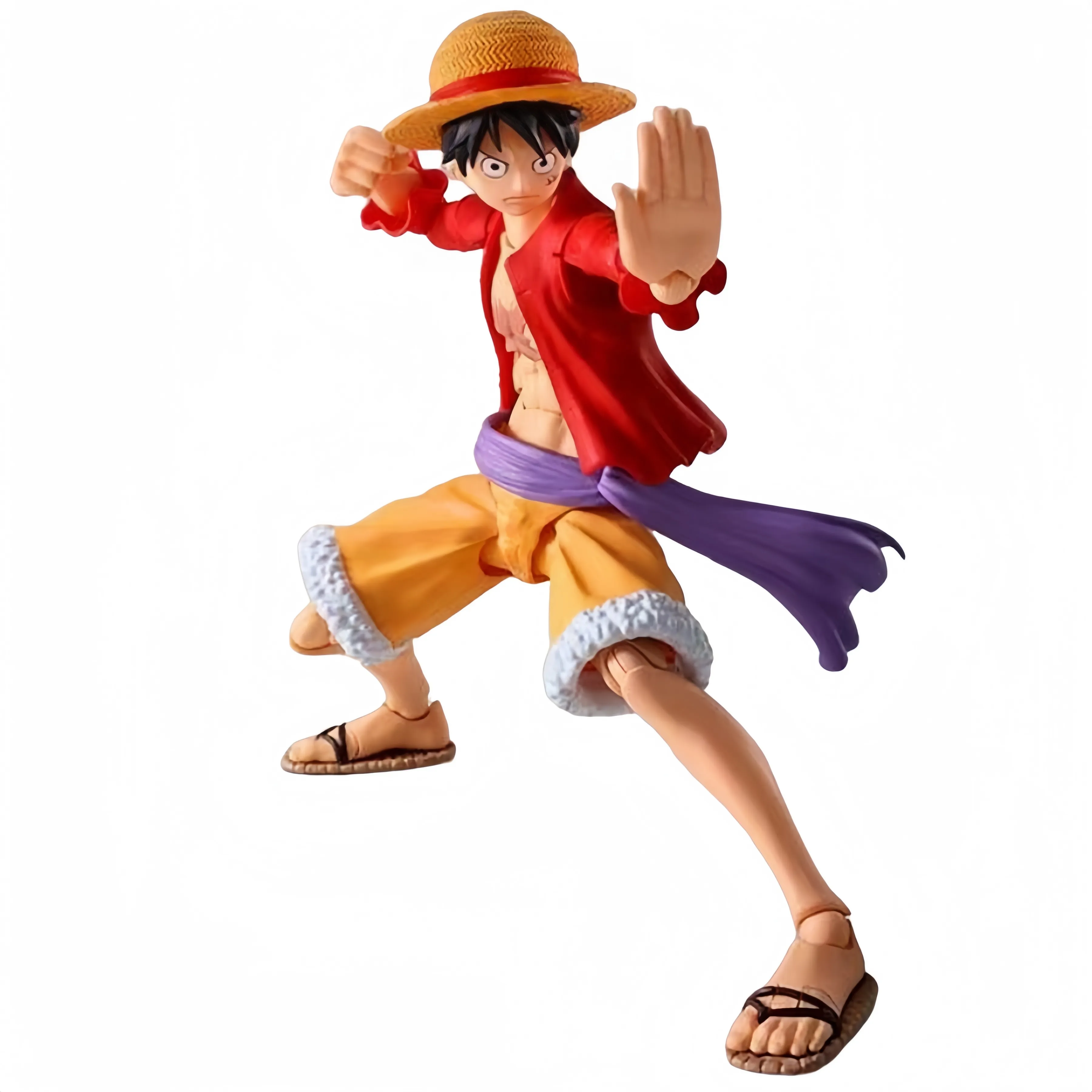 Новые продукты, одна штука, SHF Luffy аниме-персонаж, все тело, шарнирное движение, одна штука, SHF Luffy, фигурки