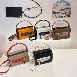Bolso de hombro de piel auténtica de calidad 5A para mujer, bandolera con bola dorada, bolso de lujo con cadena, bolso de marca - Product Image 3